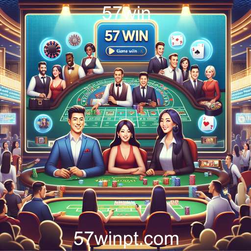 Descubra a Emoção do Casino Ao Vivo no 57win