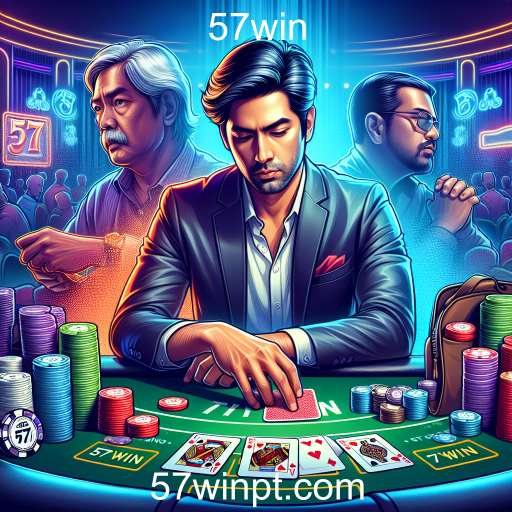 Descubra o Mundo do Poker no 57win